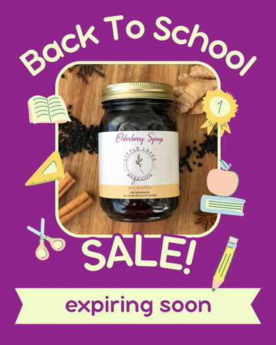 16 oz. Elderberry Syrup Sale!